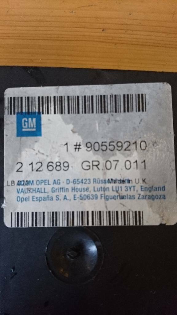 Astra G Zafira A Radhaus Abdeckung neu original GM 90559210