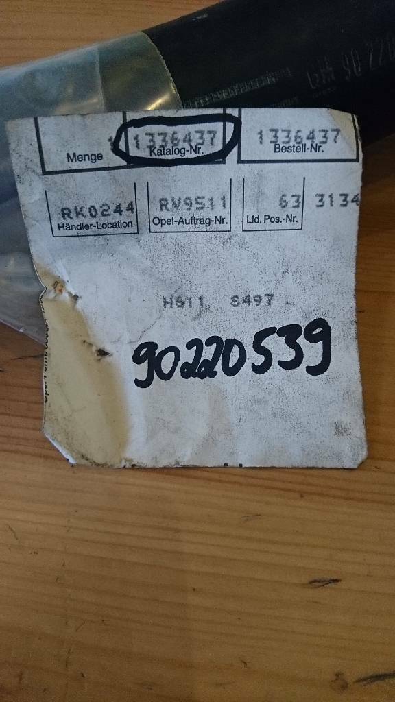 Omega A 2,3 Diesel Kühlerschlauch Neu Original GM