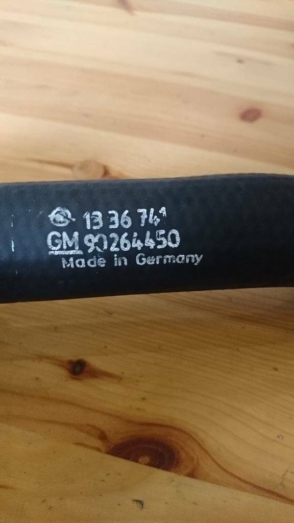 Ascona C Kühlerschlauch neu original gm 90264450 Opel