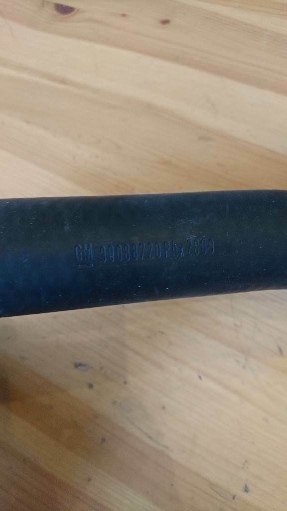 Opel Kühlerschlauch neu original GM 90088720