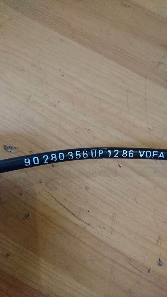 Omega A Gaszug Seilzug Gasregulierung Neu Original GM