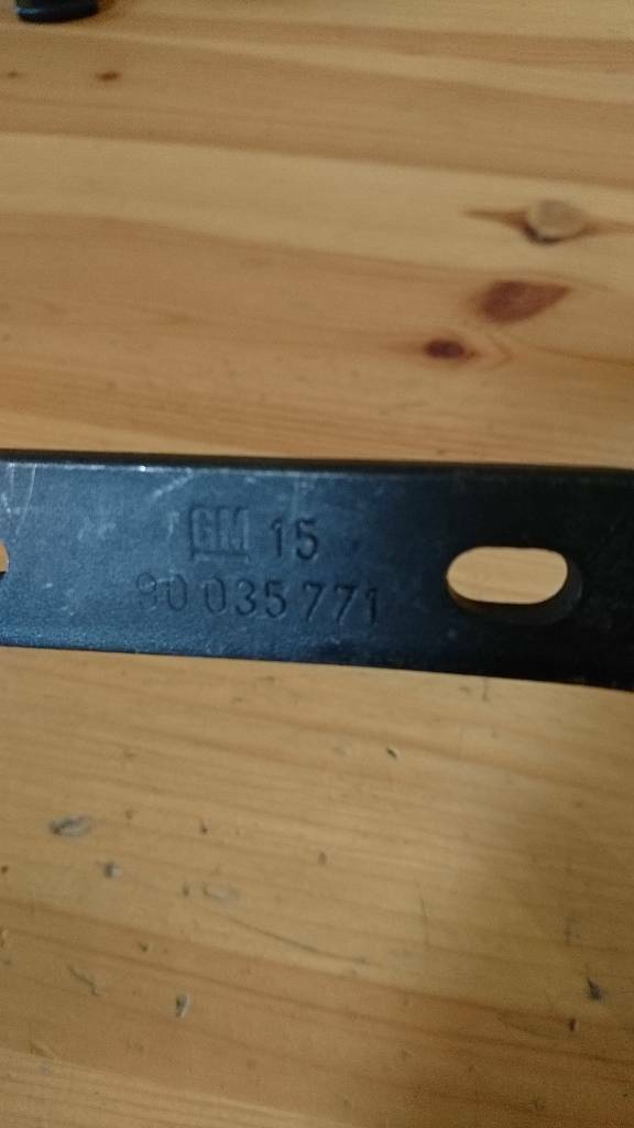 Monza Motorhauben Scharnier links Neu Original GM