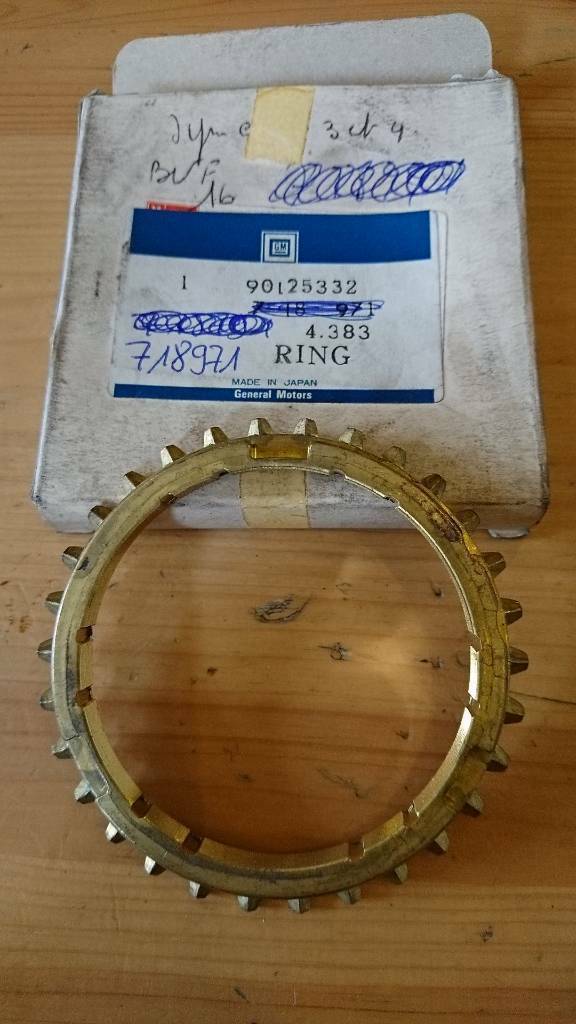 Calibra A Kadett E Synchronring F16 Schaltgetriebe neu GM