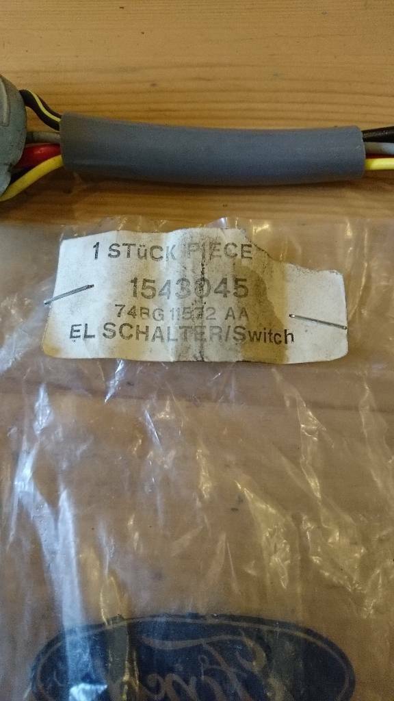 Ford MK3 Nos Cortina Zündschalter neu original