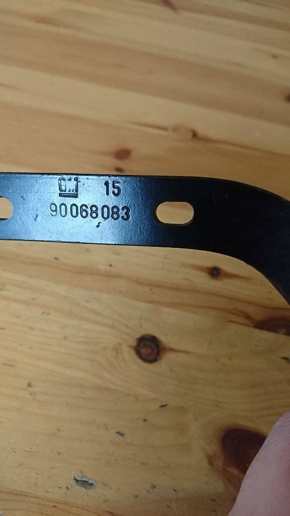 Opel Haubenschanier links neu original GM