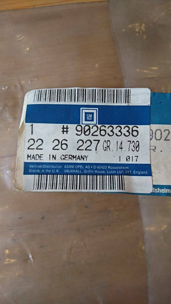 Kadett E B-Säule Verkleidung rechts neu original GM