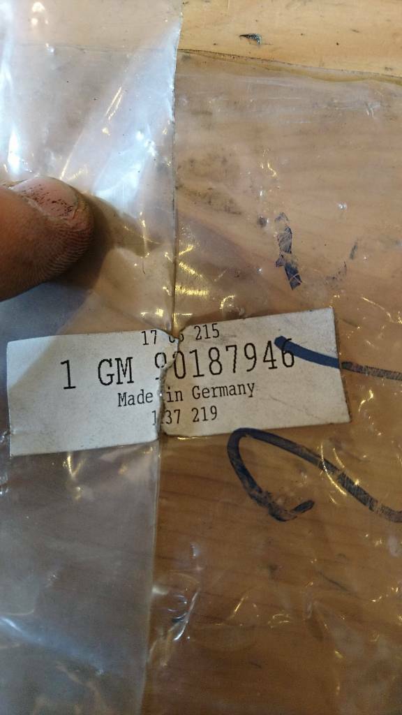 Original GM Rekord E Spiegelglass links Neu