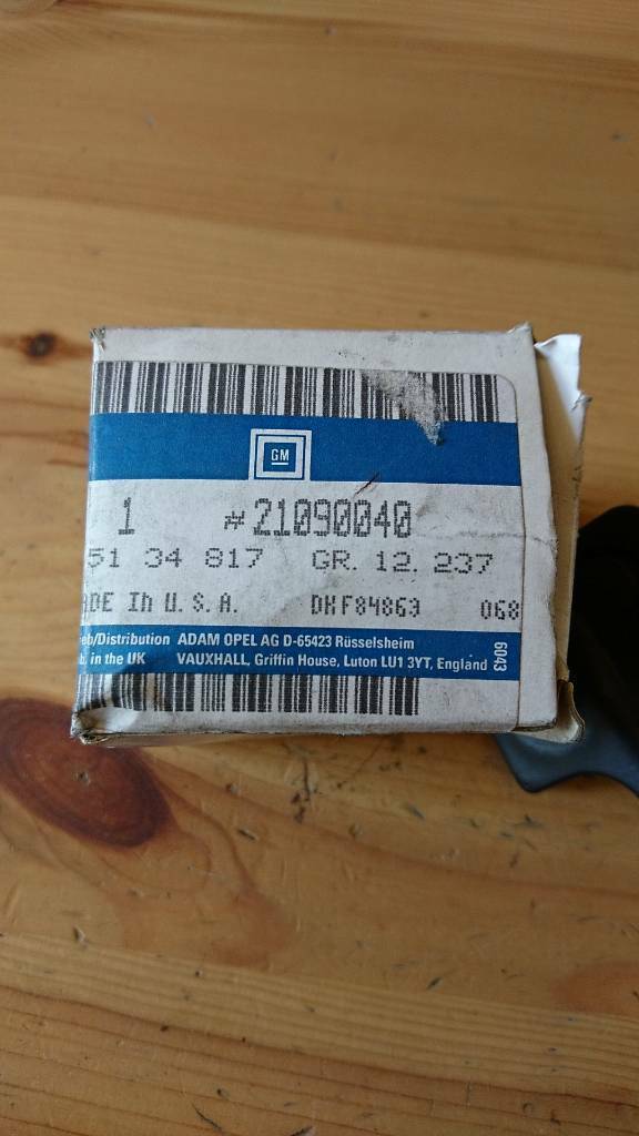 Frontera B Türfanghacken hinten neu original GM