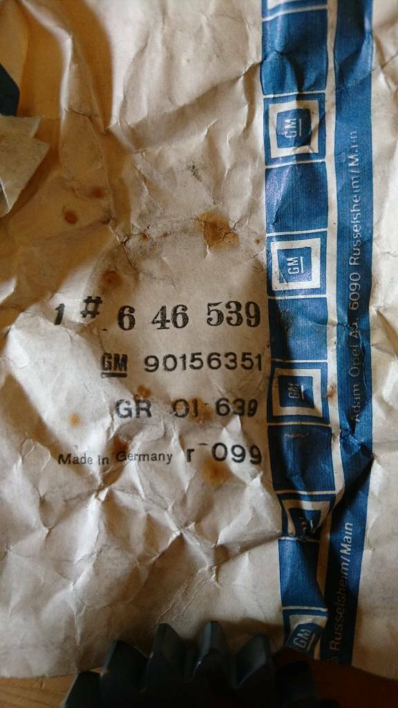 Astra F Vectra A Kadett E Zahnrad Ölpumpe Neu Original GM Opel