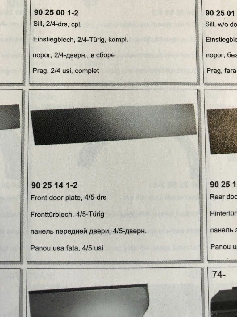 Original Klokkerholm Volvo 140 Fronttürblech Links