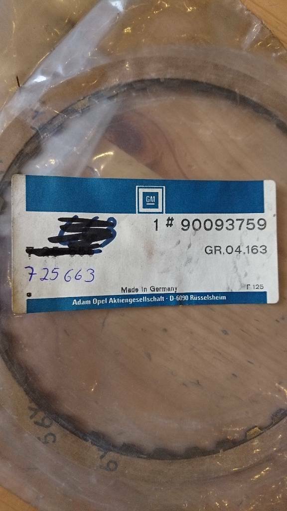 Original GM Opel Ascona Vectra Zahnkrans Kupplungsscheibe Neu