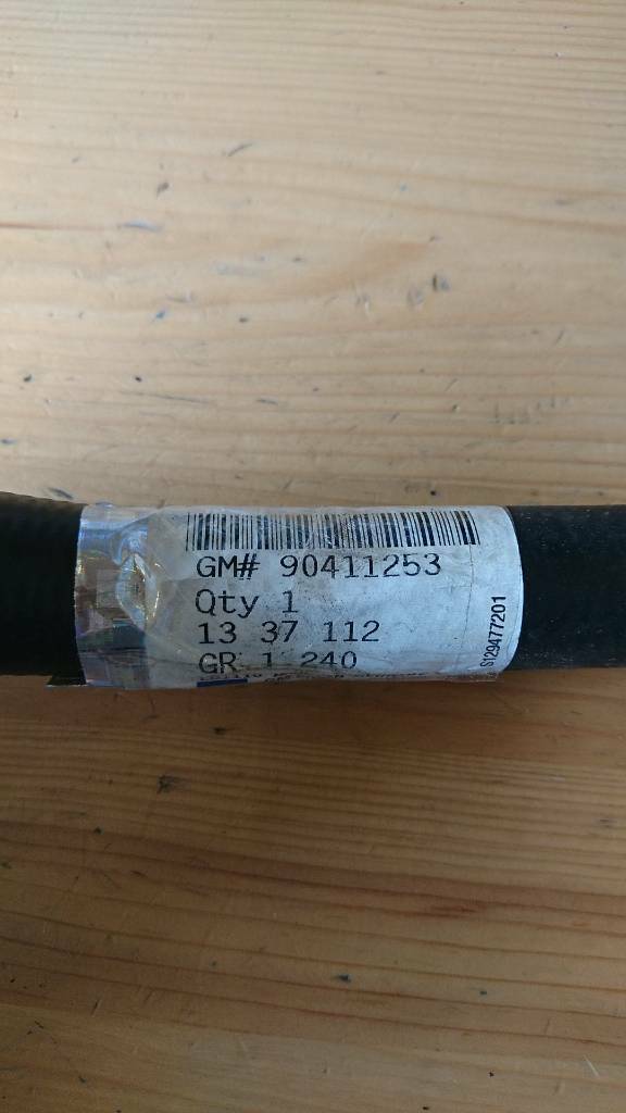 Astra f schlauch ausgleichsbehälter neu original gm 90411253