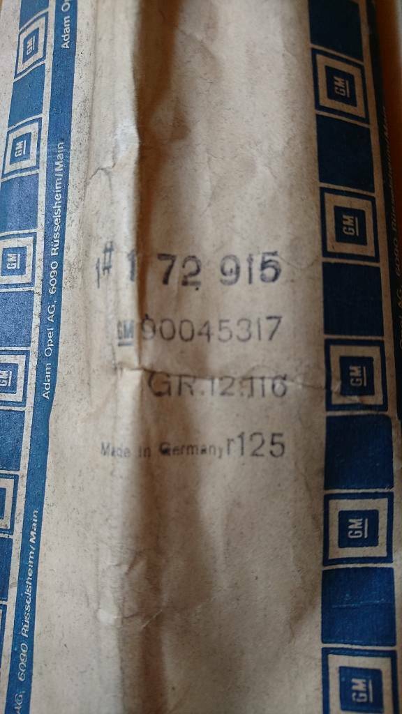 Original GM Opel Rekord E Zierleiste neu