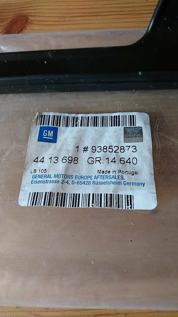 Opel Vivaro Zierleiste Dach Innen neu original GM