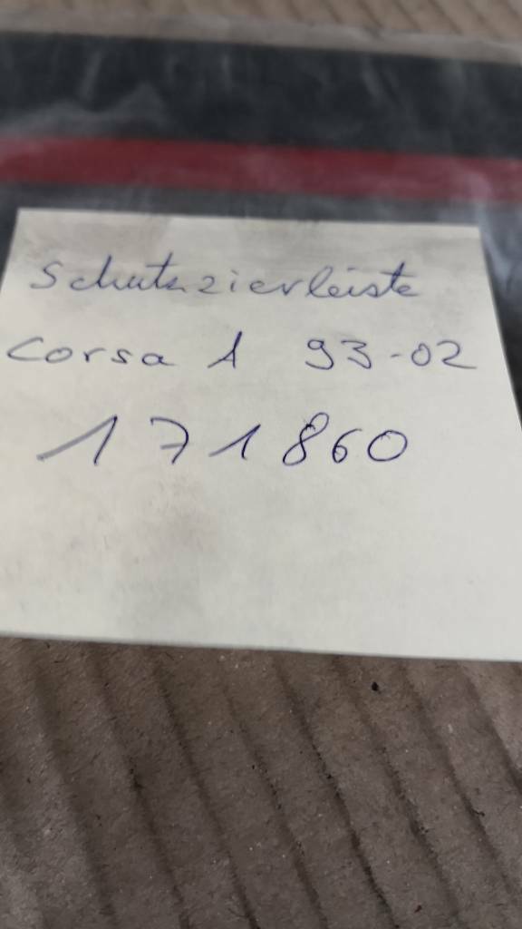 Opel Corsa A Schutzzierleiste Neu Original GM
