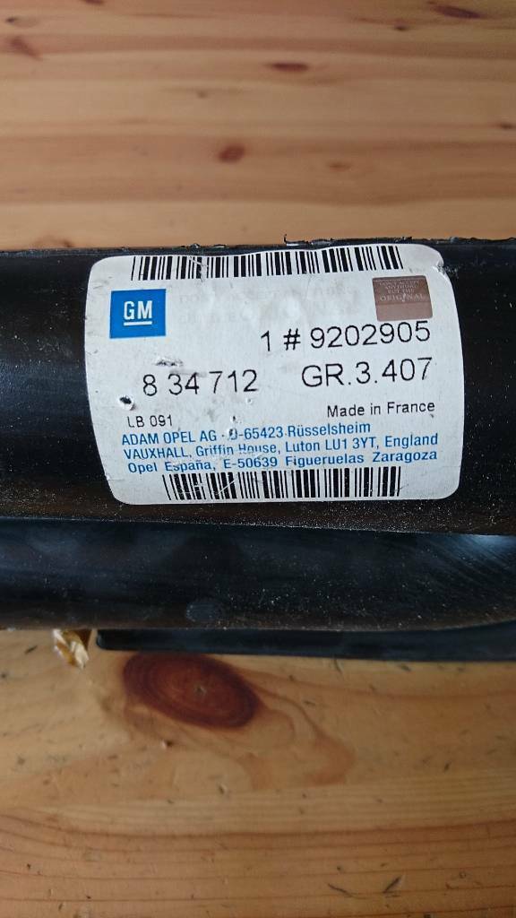 Astra G Zafira A Ansaugrohr Luftreiniger Luftfilter Neu GM
