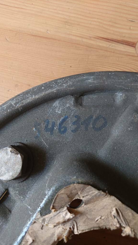 Bremsankerplatte Modell unbekannt Original Opel GM