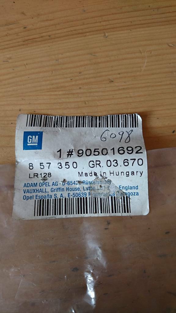 Astra F Halter Sekundärluftventil Neu Original GM