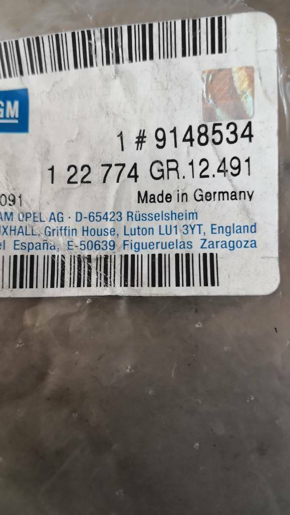 Opel Omega B Abdeckung B Säule Außen Rechts Neu Original GM