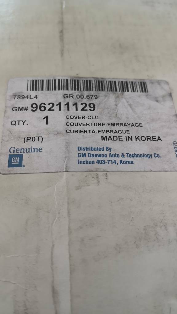 Daewoo Lanos 1.3 Kupplungdruckplatte Neu Original GM