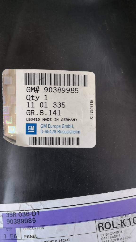 Opel Tigra A Radhausschale Vorne Links Neu Original GM