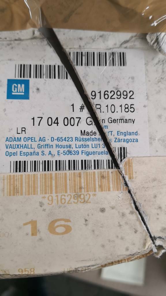 Opel Meriva A Satz Aufsteckspiegel Wohnwagenbetrieb Neu Original GM