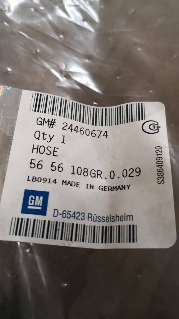Opel Vectra C GTS Kühlwasserschlauch Neu Original GM