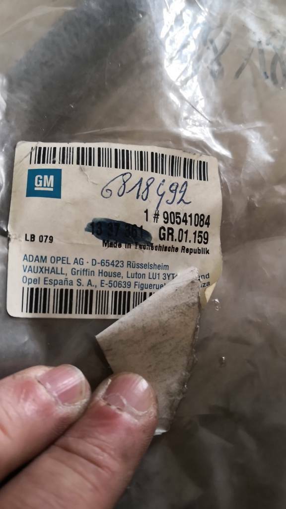Opel Vectra B Kühlwasserschlauch Neu Original GM