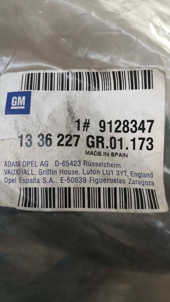 Opel Corsa C 1.0 Z10XE Heizungsschlauch Neu Original GM