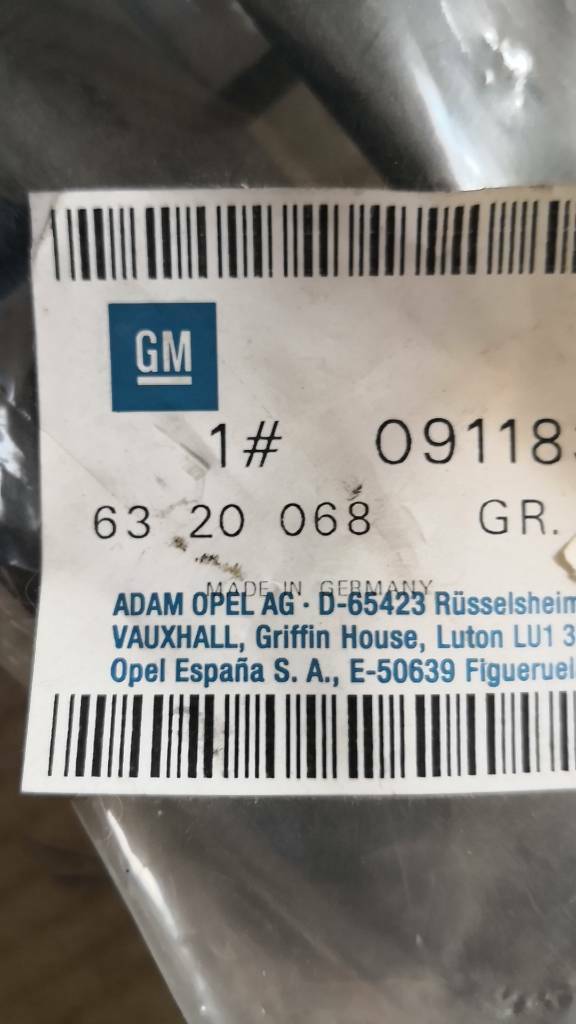 Opel Astra G Zafira A Kühlergrill neu original GM