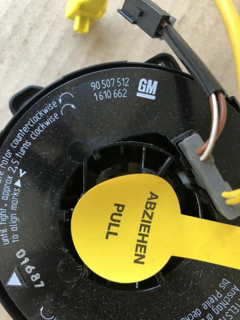 Original GM Opel Omega B Airbag Schleifring *NEU*