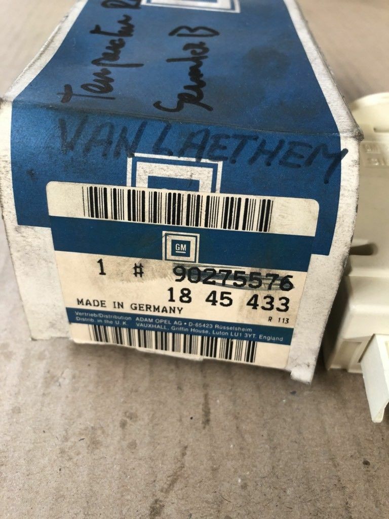 Original GM Opel Senator B Temperatur Regler *NEU*