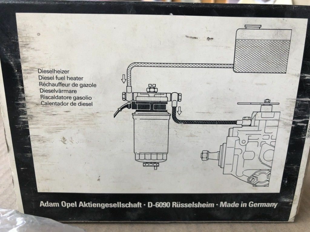 Original GM Opel Omega A Kadett Dieselheizer *NEU* 813170