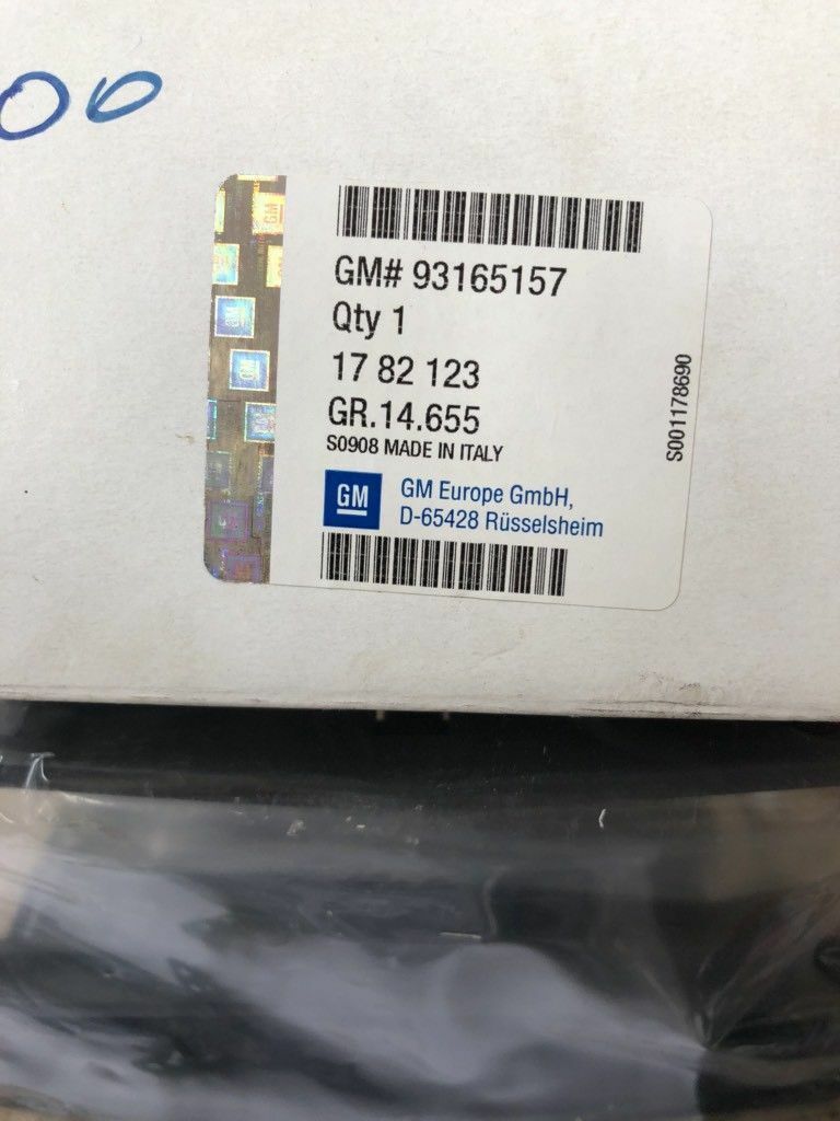 Original GM Opel Astra H Adapterblende Radio *NEU* 93165157