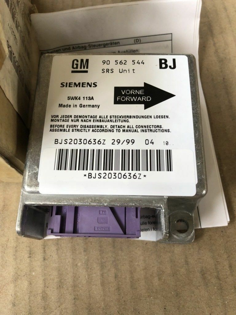 Original GM Opel Astra F SRS Steuergerät Neu