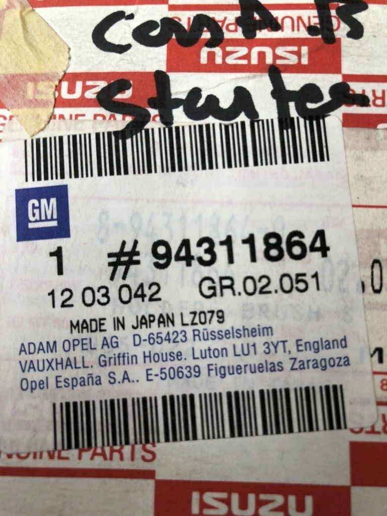 Original GM Opel Corsa B Starter Neu