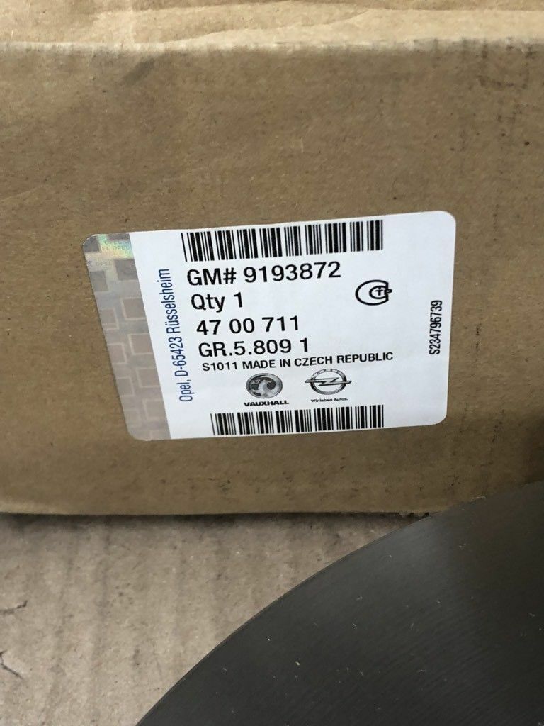 Original GM Opel Agila A Suzuki Wagon R Bremsscheiben vorn NEU