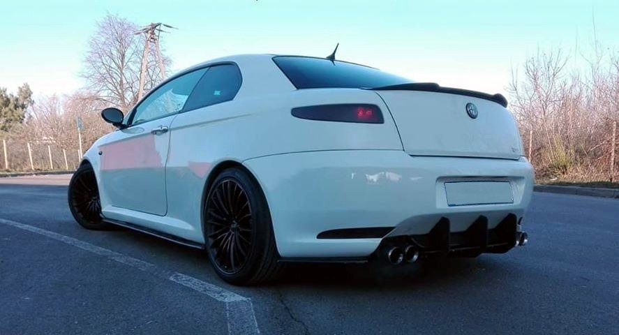 Spoiler CAP für Alfa Romeo GT schwarz Hochglanz