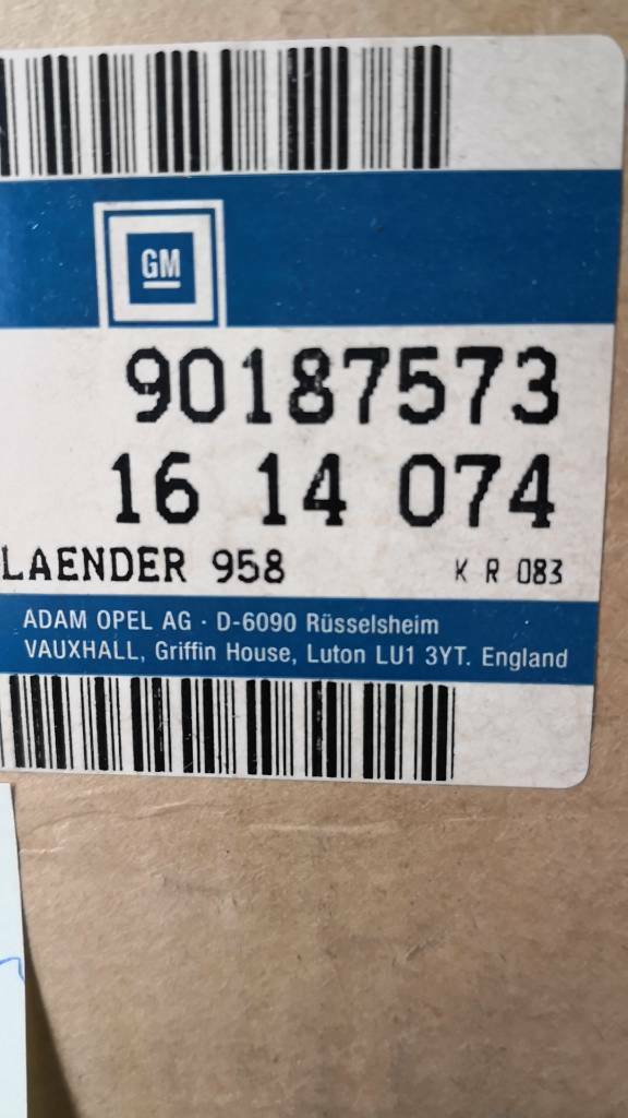 Opel Rekord E2 Befestigung Stoßstange Hinten Neu Original GM