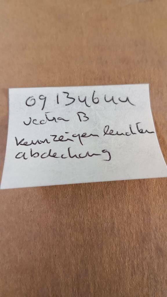 Opel Vectra B Kenzeichenmulde Kenzeichenbeleuchtung Neu Original