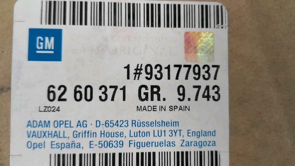 Opel Meriva Tacho Neu Original GM