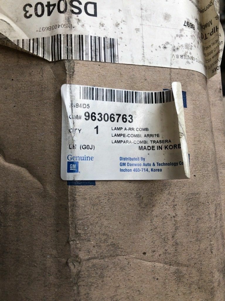 Daewoo Nubira Rückleuchte links NEU Original GM