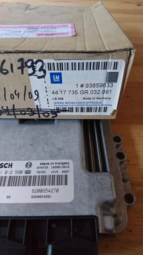 Movano a Steuergerät Kraftstoffeinspritzung neu original