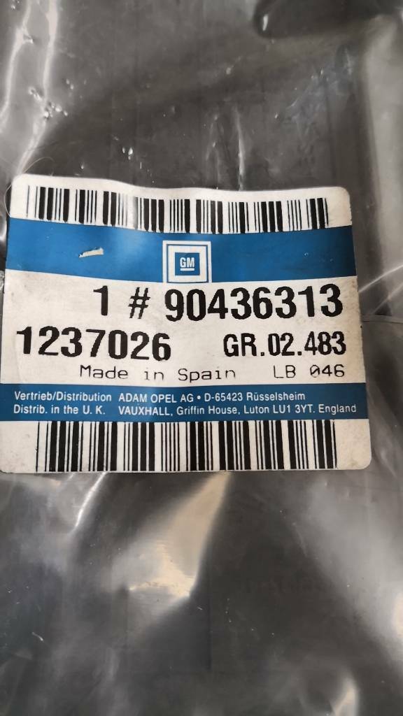 Opel Corsa B Tigra A Abdeckung Sicherungskasten neu original GM