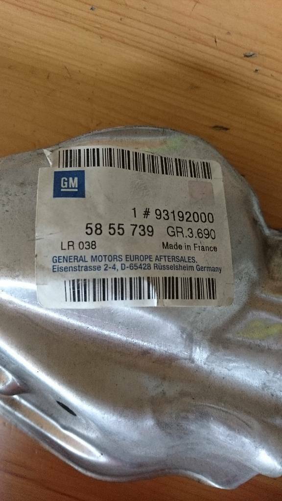 Corsa D Hitzeschutzblech Katalysator neu original GM