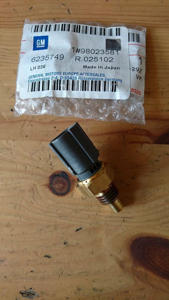 Astra G H Zafira A Corsa C D Meriva Sensor Kraftstoff Temperatur