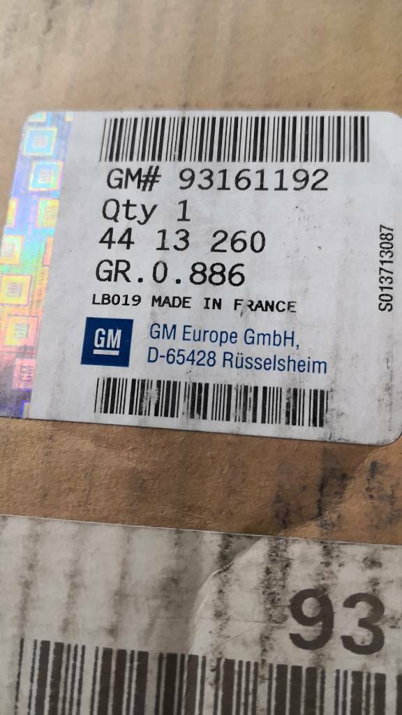 Opel Vivaro 2.5 DTi Kupplungssatz Neu Original GM