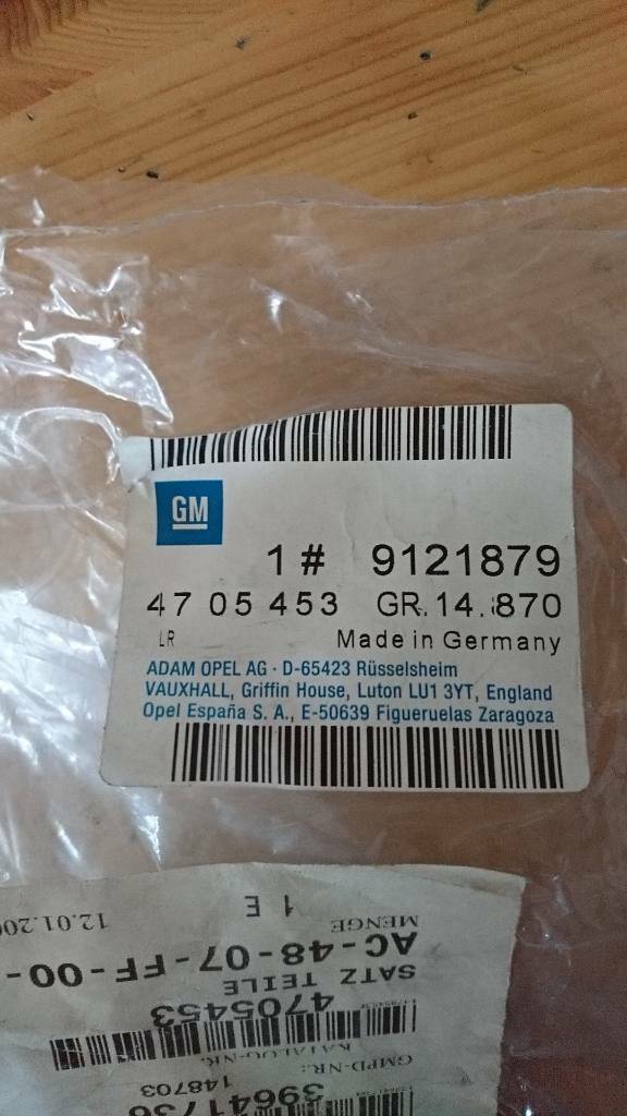 Agila A Befestigungssatz Kindersitz Rücksitzbank neu original GM