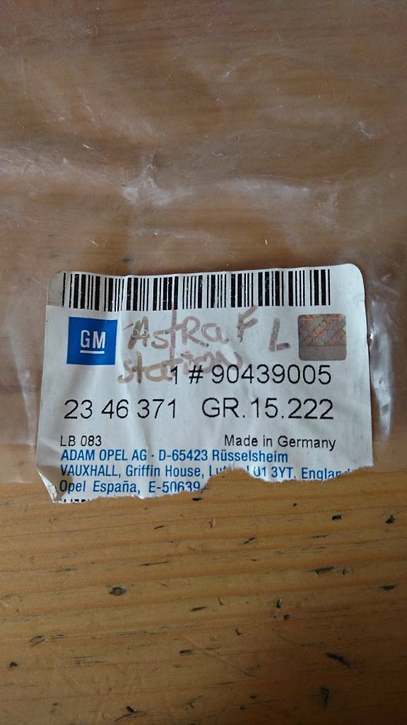 Astra F Abdeckung Kofferraum Rückleuchte links NEU original GM