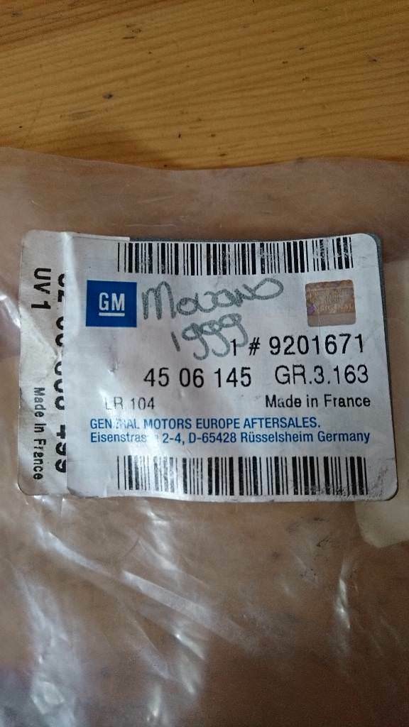 Opel Movano A Rohr Kraftstoffeinspritzung Nr 3+4 neu original GM